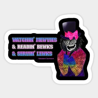 Divination Hollow's Baba Siwadewk Transgender Pride Horror Tee T-Shirt Sticker